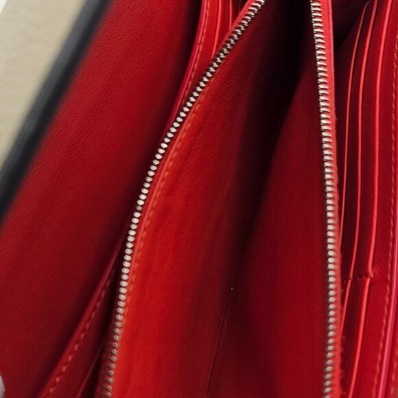 Céline Beige Large Flap Wallet in Grained Calfskin - Picture 13 of 17